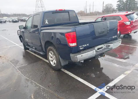 2010 Nissan Titan Se from USA, damaged, VIN 1N6BA0EC0AN302964